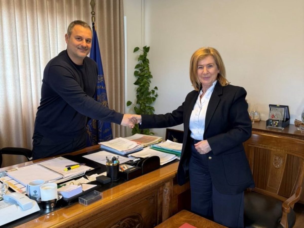 Συνάντηση Δημάρχου Μεσολογγίου με τη Διοικήτρια του Νοσοκομείου για την ενίσχυση της στελέχωσης