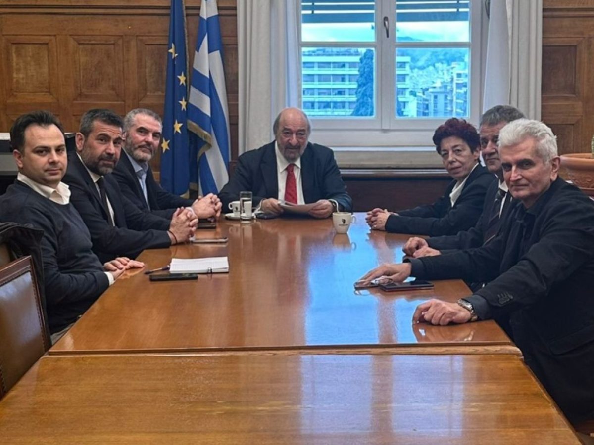 Συνάντηση Γ. Νικητιάδη με το προεδρείο της Ομοσπονδίας Αρτοποιών Ελλάδος