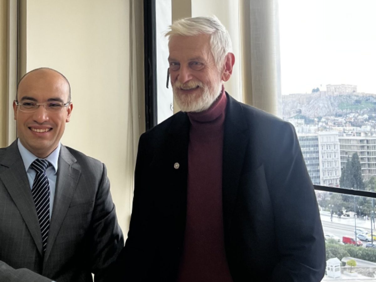 Συνάντηση Γιάννη Λοβέρδου με τον ΥΦΥΠΕΞ της Αλγερίας Sofiane Chaib