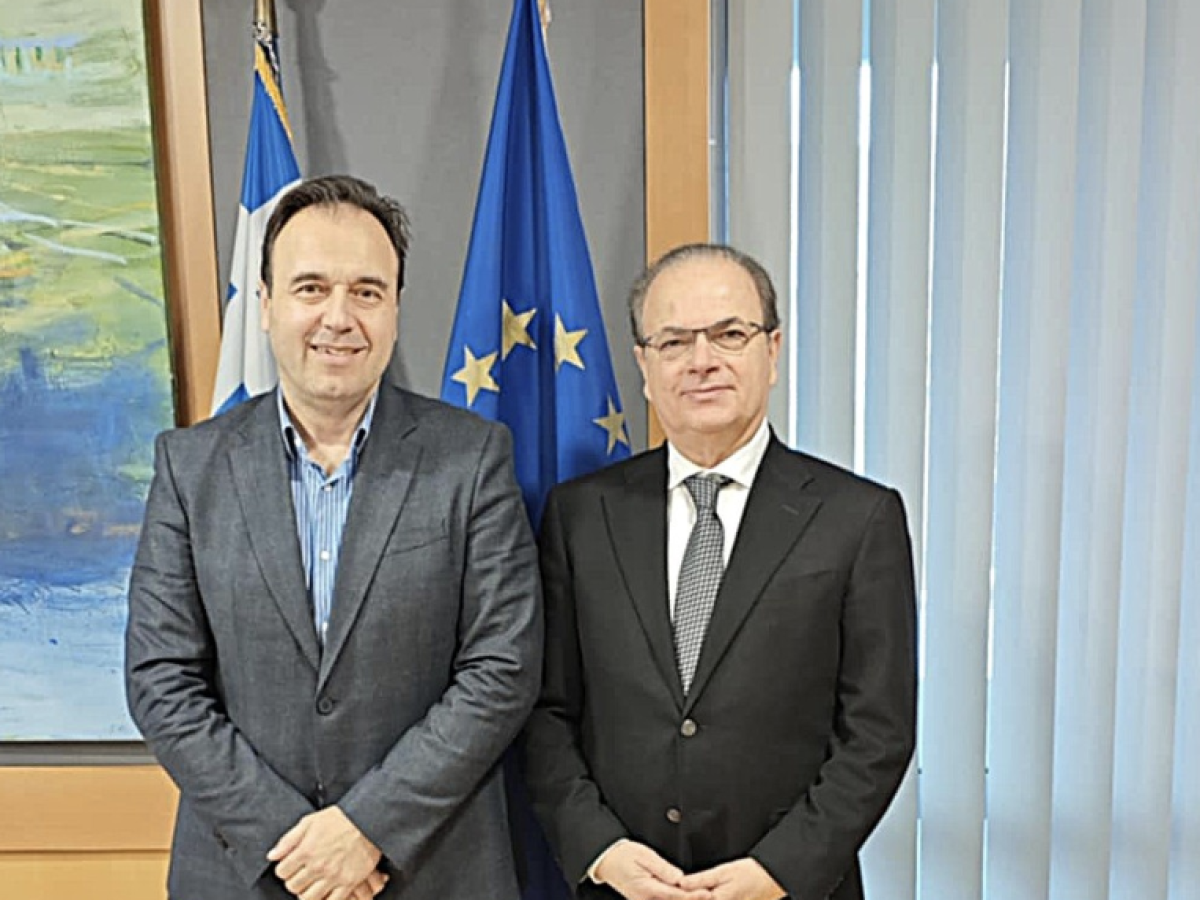 Συνάντηση Παπαστεργίου – Μαρινάκη για το πρόγραμμα των Δ.Ε.Υ.Α. ύψους 25 εκατ. ευρώ