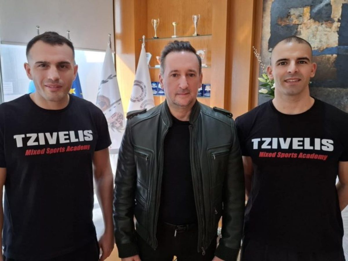 Συνάντηση του Δημάρχου Αλεξανδρούπολης με τον Παγκόσμιο Πρωταθλητή από τις Φέρες, Ντίνο Ριτζάλη