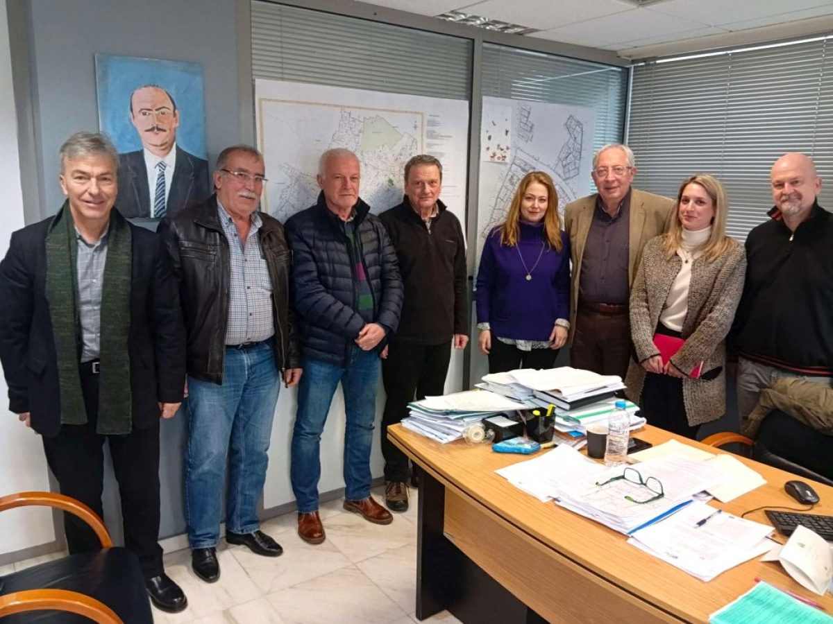 Συνάντηση του Δημάρχου Αμαρουσίου Θεόδωρου Αμπατζόγλου με τον Πολιτιστικό Περιβαλλοντικό Σύλλογο Νέου Αμαρουσίου