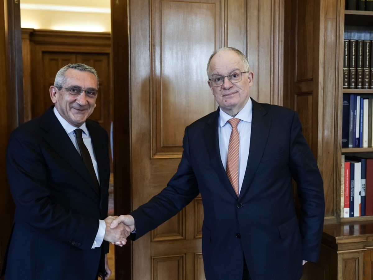 Συνάντηση του Περιφερειάρχη Νοτίου Αιγαίου με τον πρόεδρο της Δημοκρατίας