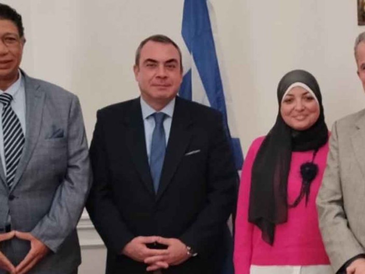 Συνάντηση του Προέδρου Εμποροβιομηχανικού Συλλόγου Μεσολογγίου με την εμπορική ακόλουθο Πρεσβείας της Αιγύπτου