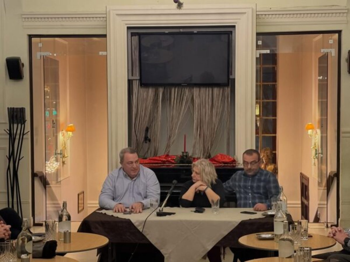 Συνάντηση Βουλευτή Ροδόπης Ευριπίδη Στυλιανίδη με τη ΔΕΕΠ Νέας Δημοκρατίας Ροδόπης