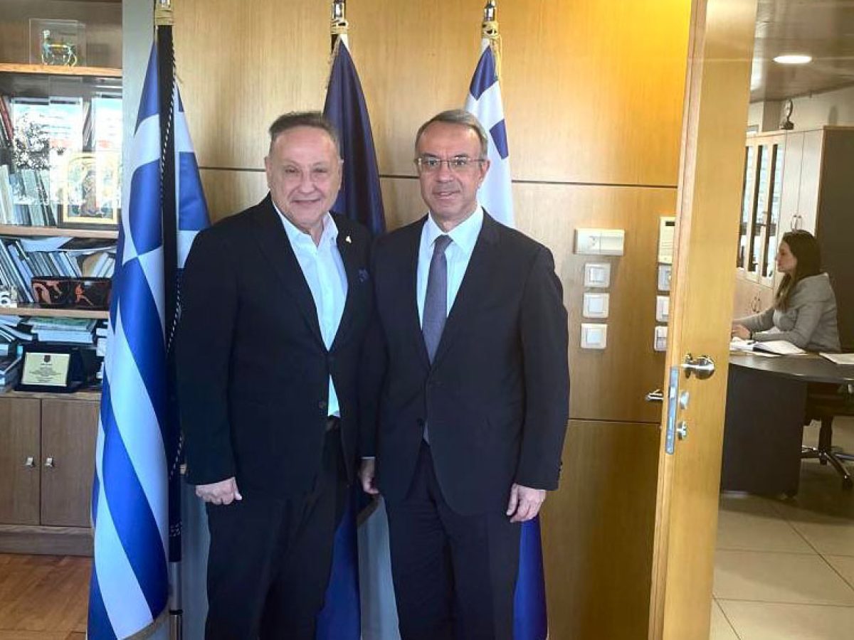 Συναντήσεις του Χρήστου Σταϊκούρα με τον Δήμαρχο Θεσσαλονίκης, τον Πρόεδρο του ΣΕΒΕ και την Πρόεδρο του ΣΒΕ
