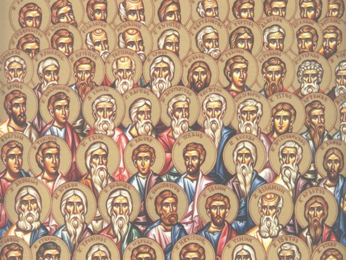 &Sigma;ύ&nu;&alpha;&xi;&eta; &tau;&omega;&nu; &Alpha;&gamma;ί&omega;&nu; &Epsilon;&beta;&delta;&omicron;&mu;ή&kappa;&omicron;&nu;&tau;&alpha; &Alpha;&pi;&omicron;&sigma;&tau;ό&lambda;&omega;&nu;