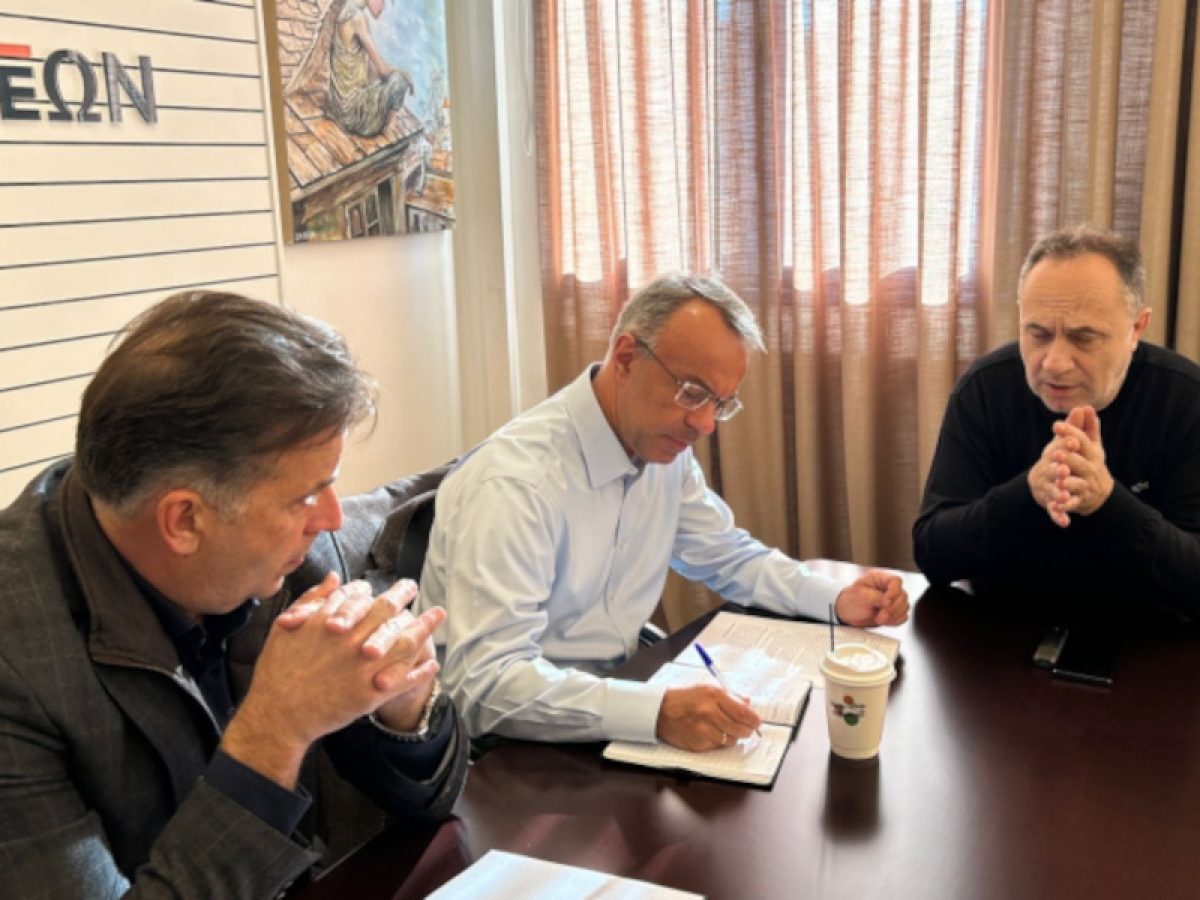 Συνέχεια επισκέψεων εργασίας Χρήστου Σταϊκούρα σε Λαμία, Καμένα Βούρλα, Αταλάντη και Αμφίκλεια