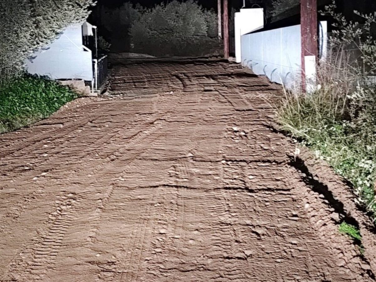 Συνεχίζονται οι παρεμβάσεις στο αγροτικό δίκτυο από τον Δήμο Αγρινίου