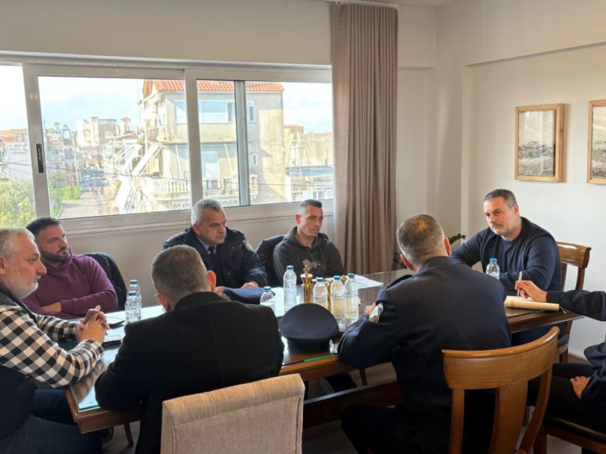 Συντονισμός Δήμου και ΕΛ.ΑΣ. για την ασφάλεια των εκδηλώσεων της Διακοσιοστής Επετείου της Εξόδου