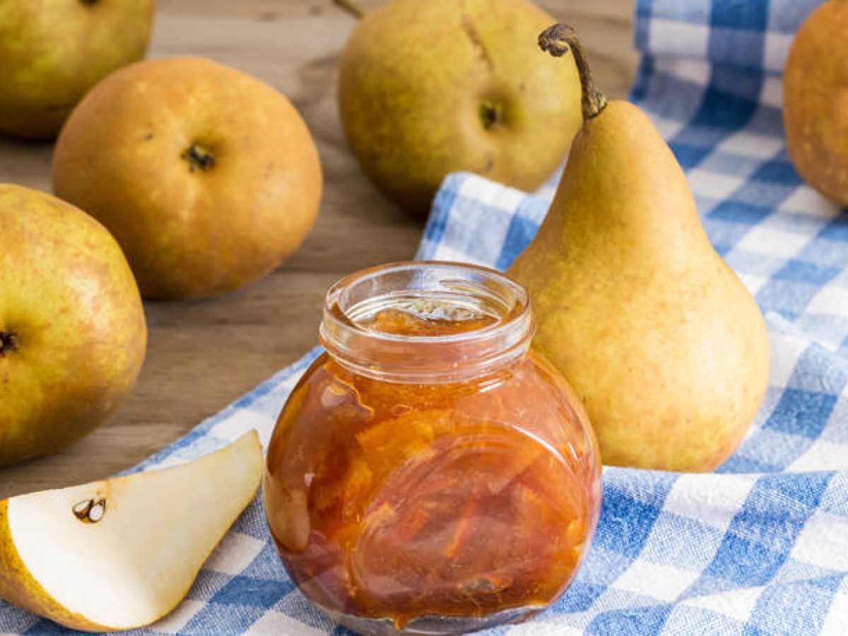 Σπιτική μαρμελάδα αχλάδι