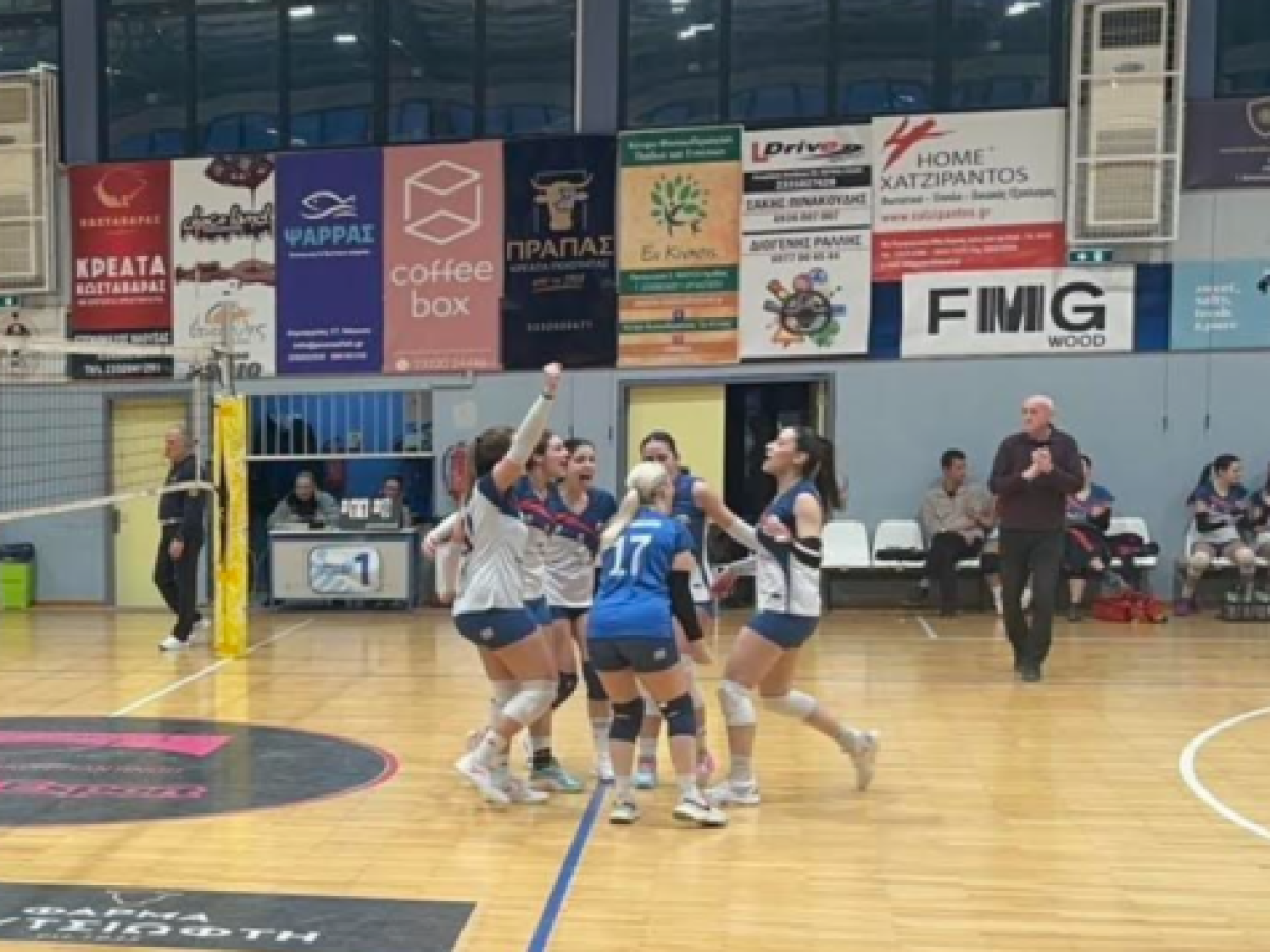 Σπουδαία εκτός έδρας νίκη για τη γυναικεία ομάδα βόλεϊ του Γ.Σ. Γρεβενών στη Νάουσα