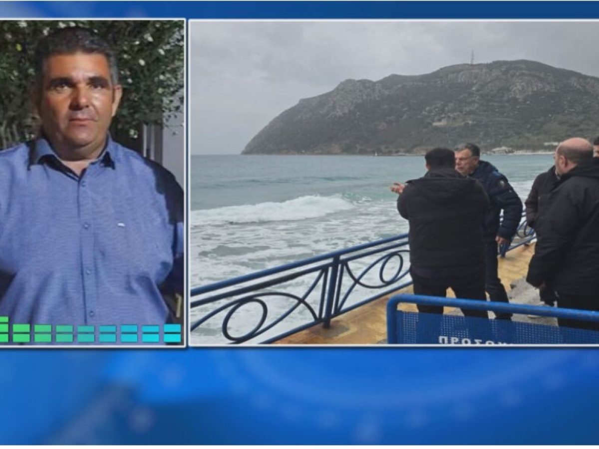 Στέφανος Καματερός-Πρόεδρος Κοινότητας Κεφάλου: Ευκαιρία για οριστική λύση στον παραλιακό της Κεφάλου η κατάσταση εκτάκτου ανάγκης