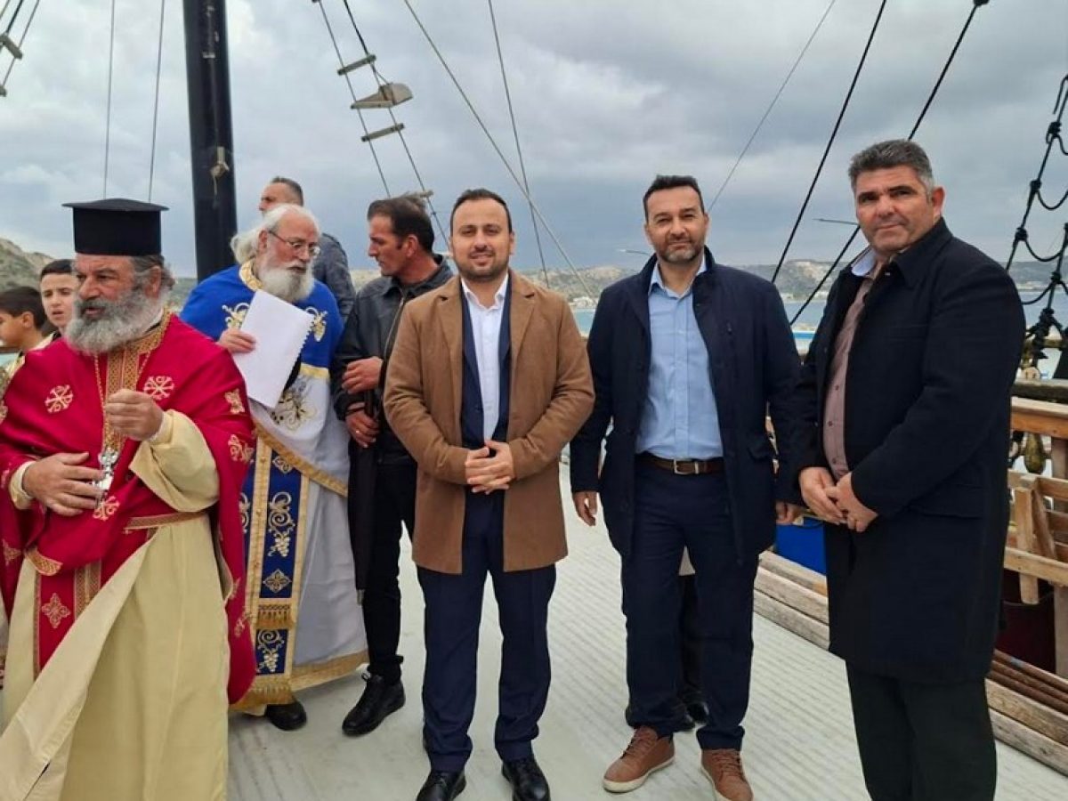 Στην Κέφαλο και το Μαστιχάρι ανήμερα των Θεοφανίων ο Αντιπεριφερειάρχης Χ. Ναβροζίδης