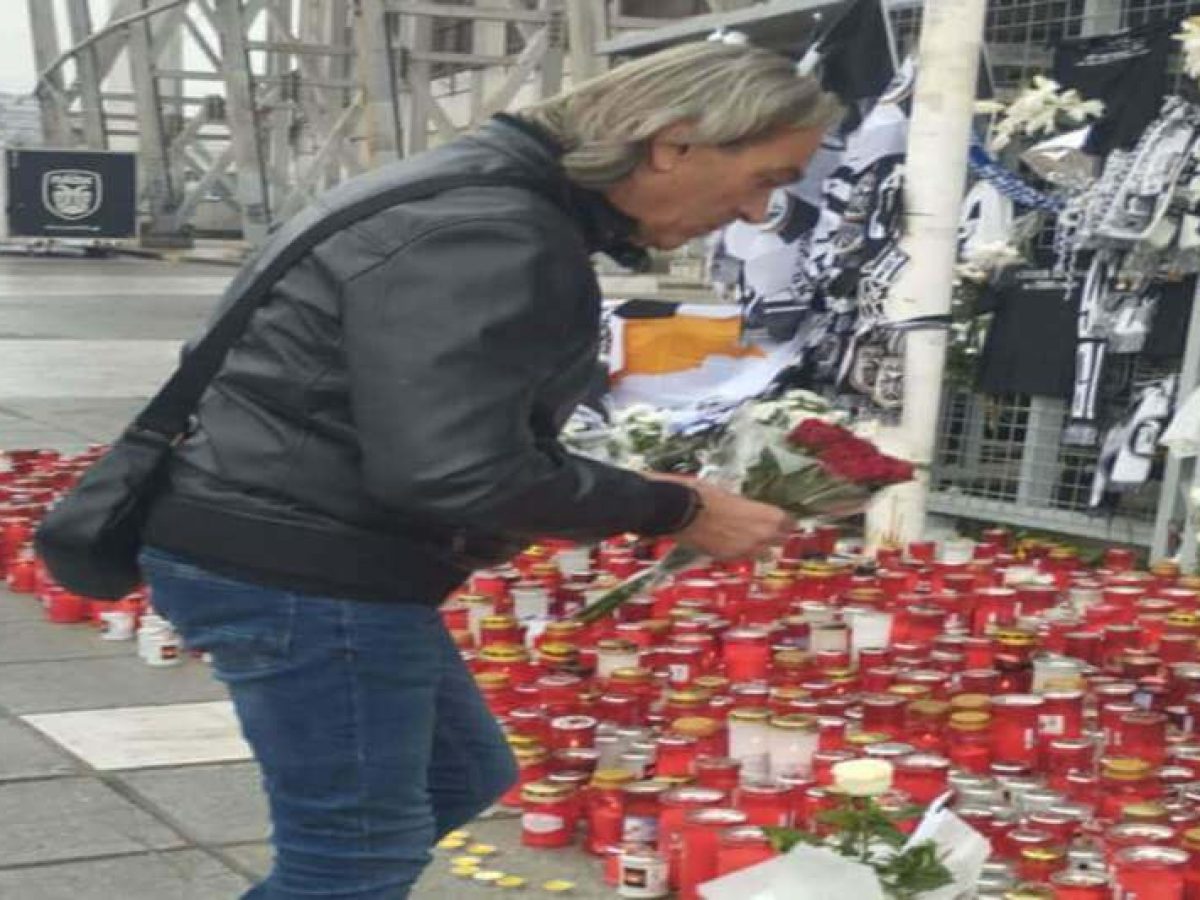 Στην Τούμπα και ο Στέφανος Ζέκος του ΠΑΟ Κοσμίου τίμησε τα παιδιά του ΠΑΟΚ