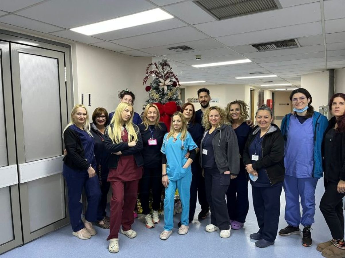 Στις επάλξεις και στο καθήκον οι εργαζόμενοι στο ΤΕΠ του Νοσοκομείου Τρικάλων και στις γιορτές