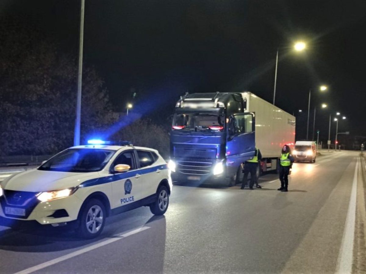 Στοχευμένοι έλεγχοι του Τμήματος Τροχαίας Ορεστιάδας σε φορτηγά