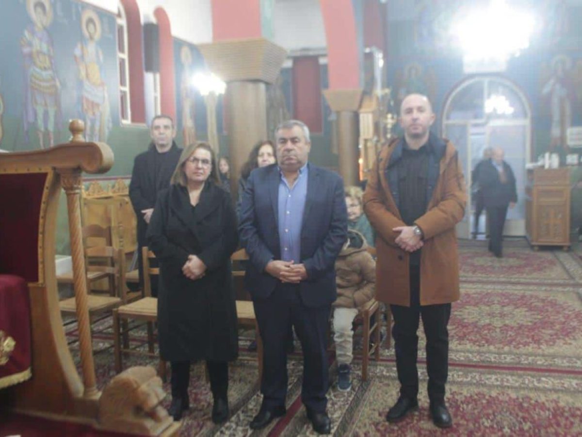 Στον Εσπερινό του Αγίου Αθανασίου στο Δροσερό ο Δήμαρχος Πύλης Κ. Μαράβας
