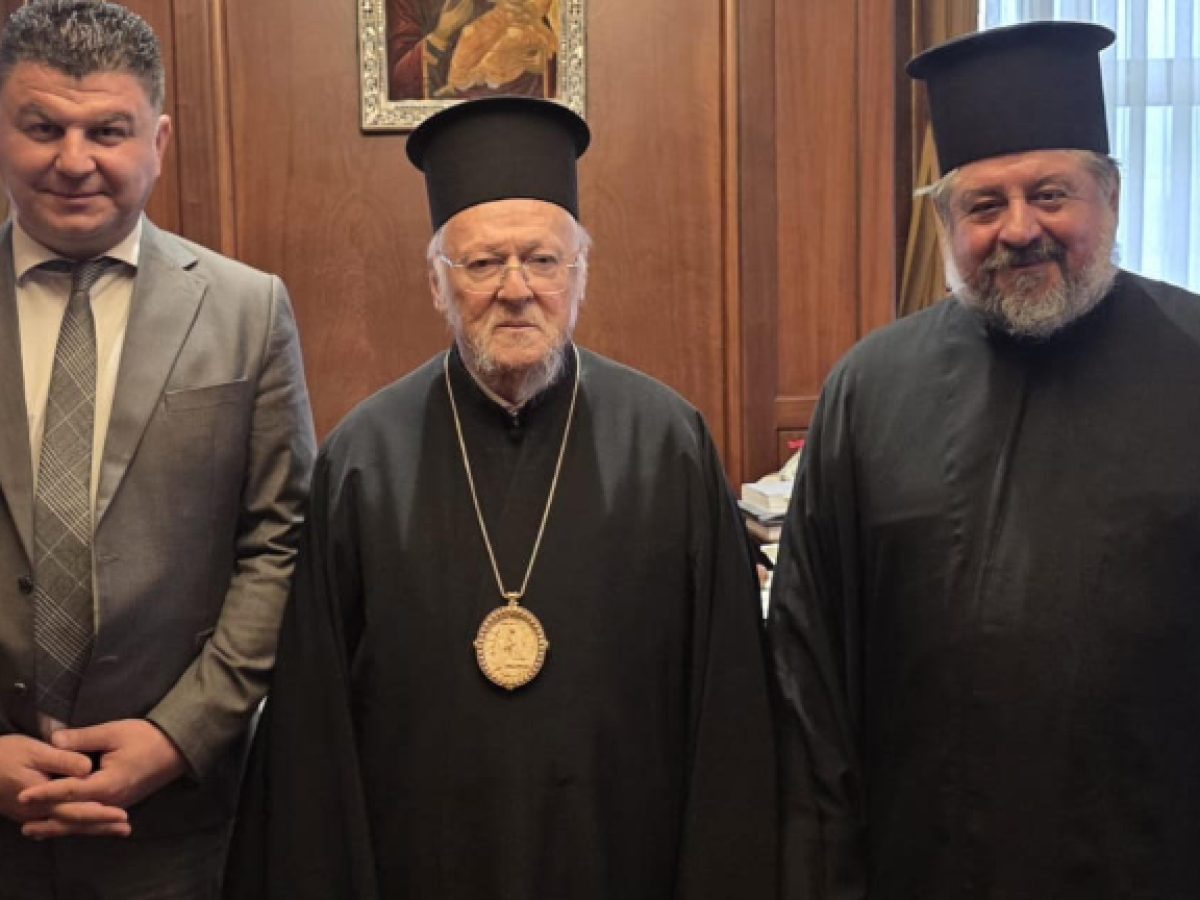 Στον Οικουμενικό Πατριάρχη ο Μητροπολίτης Ζάμπιας κ. Ιωάννης και ο Δήμαρχος Πάτμου