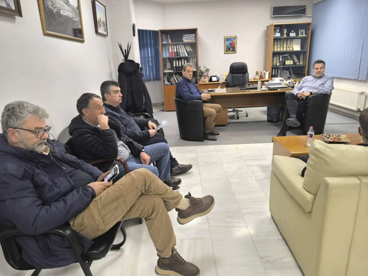 Στον Ορχομενό ο πρόεδρος της ΕΥΔΑΠ για το έργο της αποχέτευσης στο Δήμο