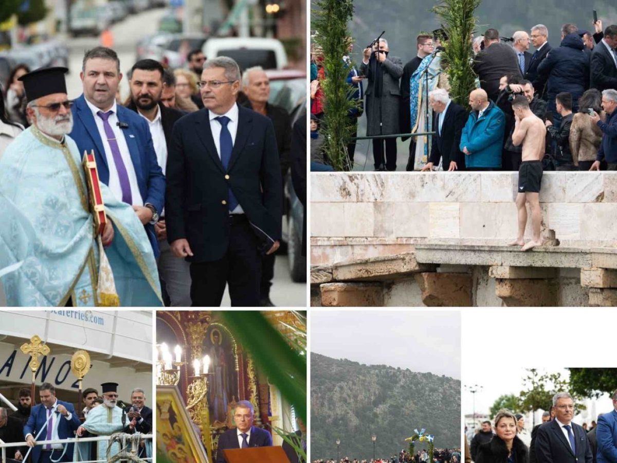 Στον Αγιασμό των Υδάτων στο Αργοστόλι ο βουλευτής Παναγής Καππάτος