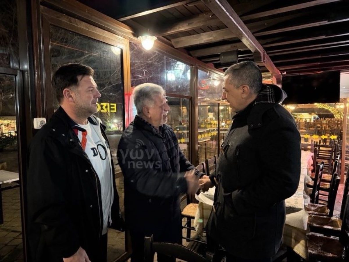 Στου “Τσουκάτου” στην Καλαμπάκα ο Δημήτρης Κουρέτας