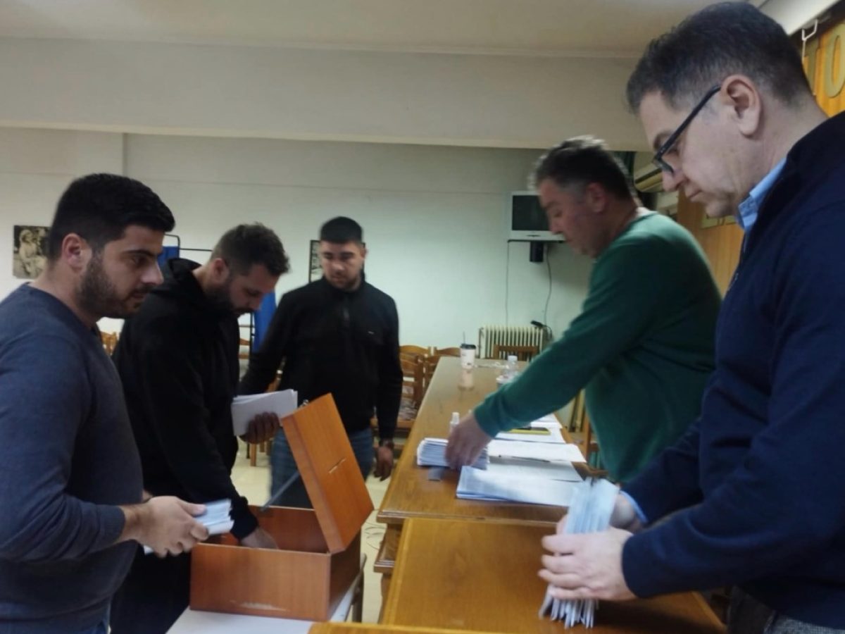 Τα αποτελέσματα των εκλογών του Σωματείου Φορτηγών Δ.Χ. Τρικάλων – Αναλυτική σταυροδοσία και ποιοι εκλέγονται