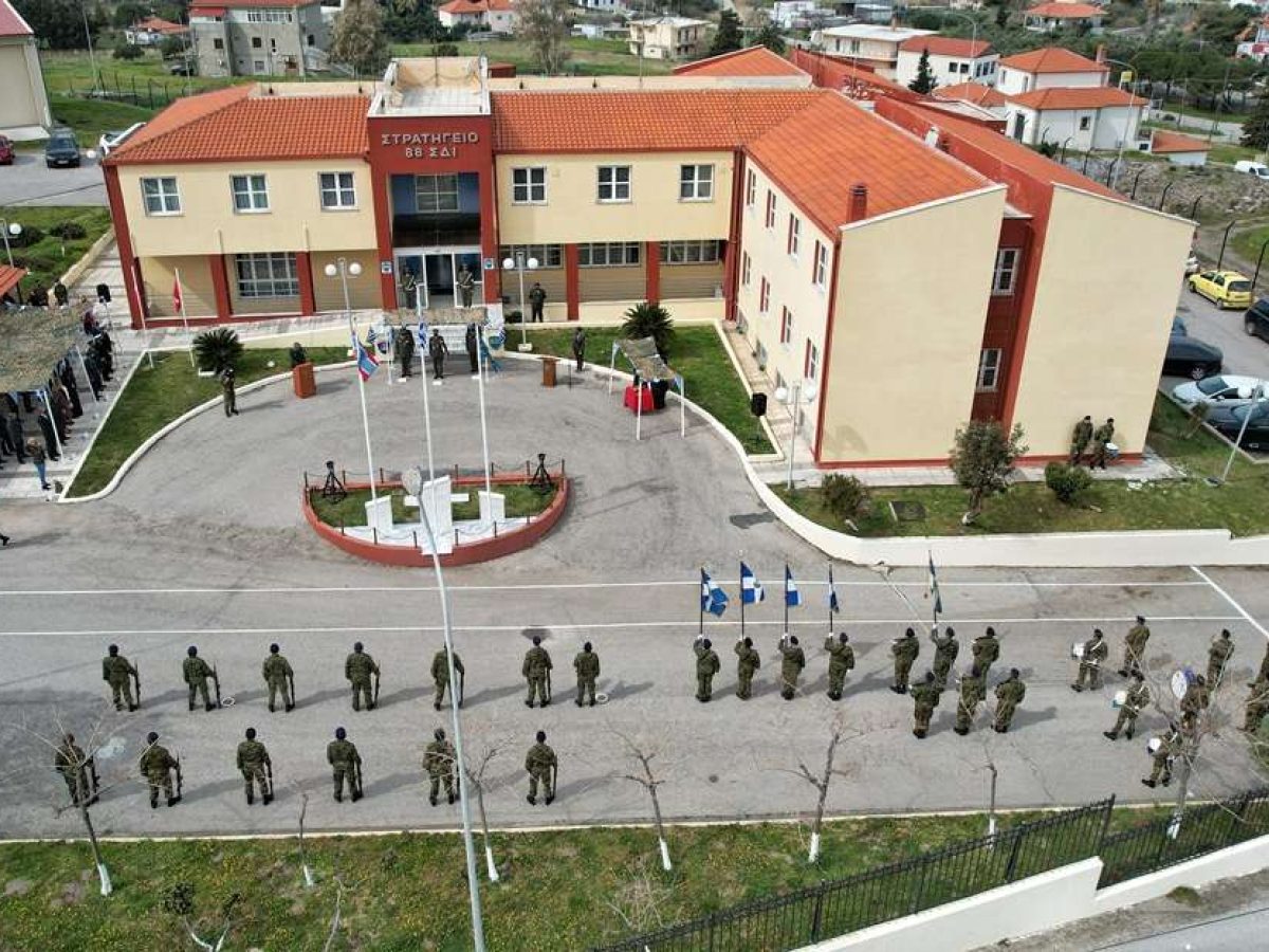 Τελετή Παράδοσης – Παραλαβής Διοίκησης της 88 ΣΔΙ «ΛΗΜΝΟΣ». Πέμπτη 22 Ιανουαρίου.