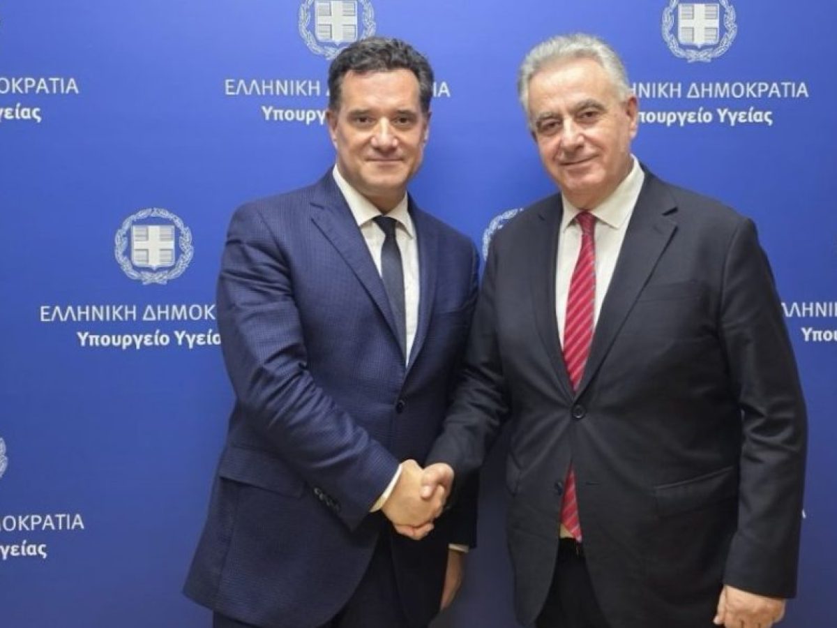 Θανάσης Καββαδάς: Συνάντηση με τον Υπουργό Υγείας, Άδωνι Γεωργιάδη