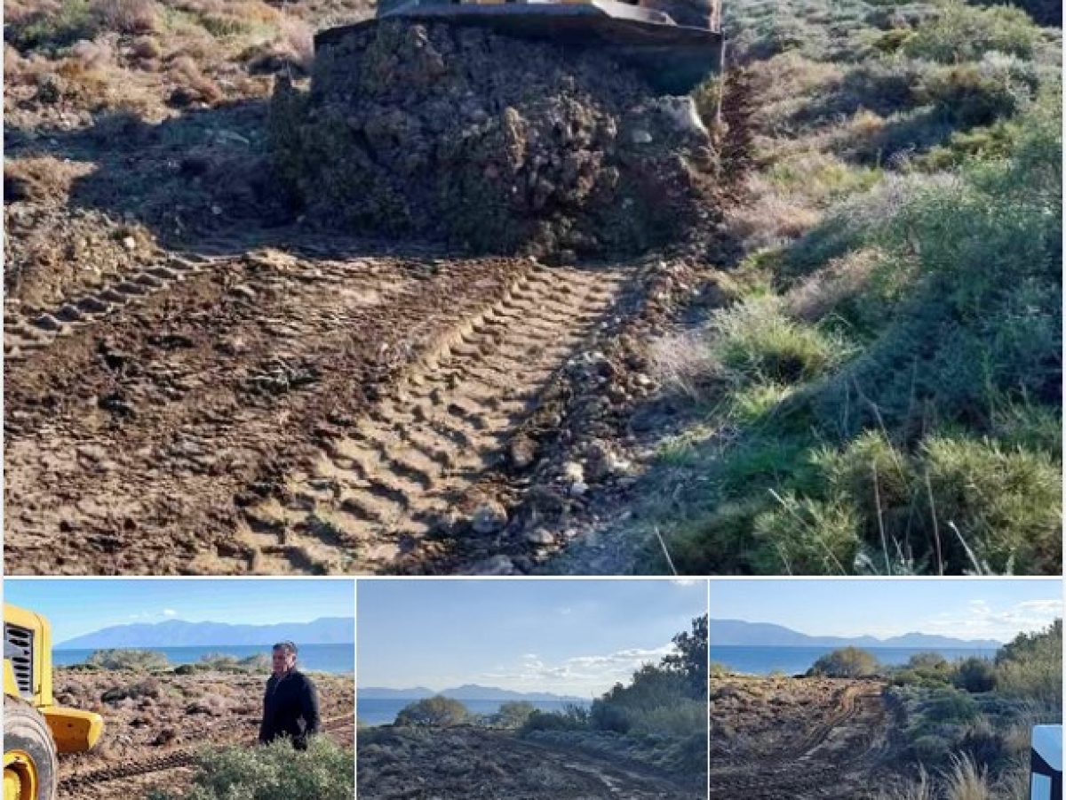Θεοδόσης Νικηταράς: «Ξανά προσβάσιμος ο δρόμος στην παραλία του Αγ. Φωκά»