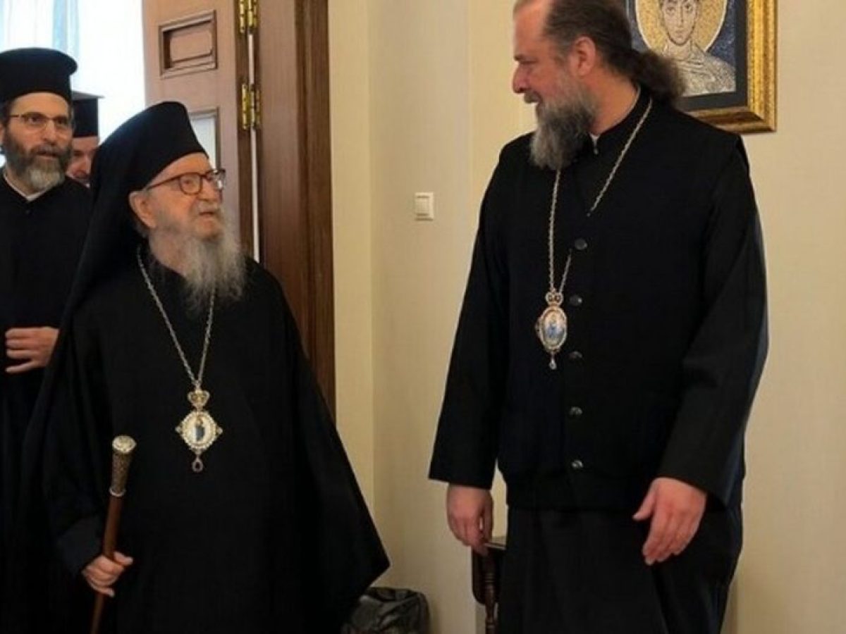 Θεσσαλονίκη: Με τον Μητροπολίτη Φιλόθεο συναντήθηκε ο Αρχιεπίσκοπος πρώην Αμερικής Δημήτριος