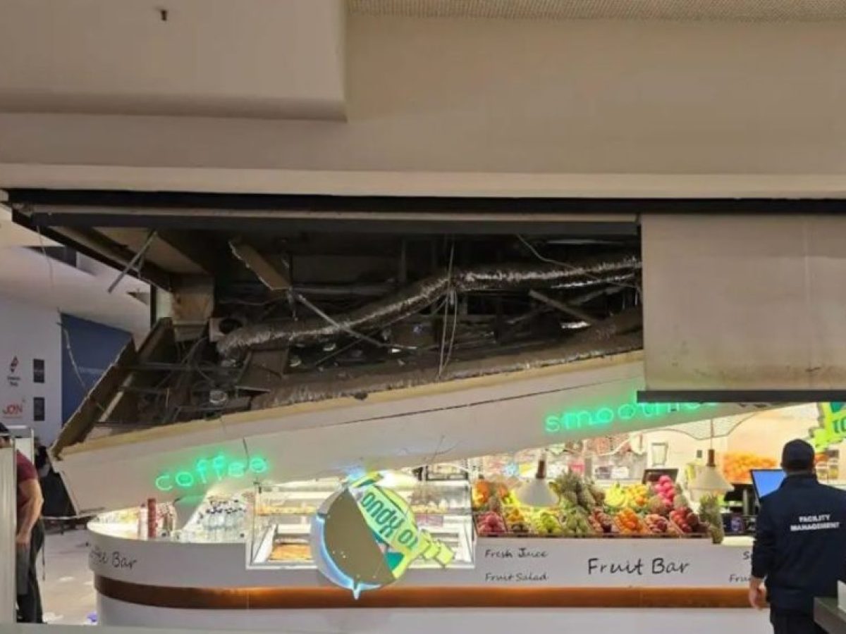 Θεσσαλονίκη: Πτώση τμήματος οροφής σε εμπορικό κέντρο – Τραυματίστηκε μία γυναίκα