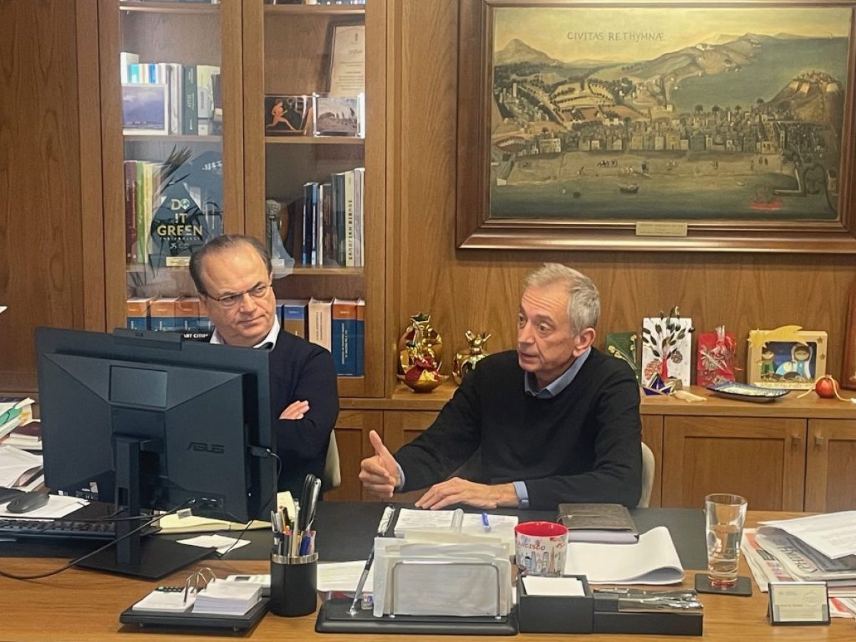 Τηλεδιάσκεψη της ΠΕΔ Κρήτης για την άμεση αντιμετώπιση του μεταναστευτικού