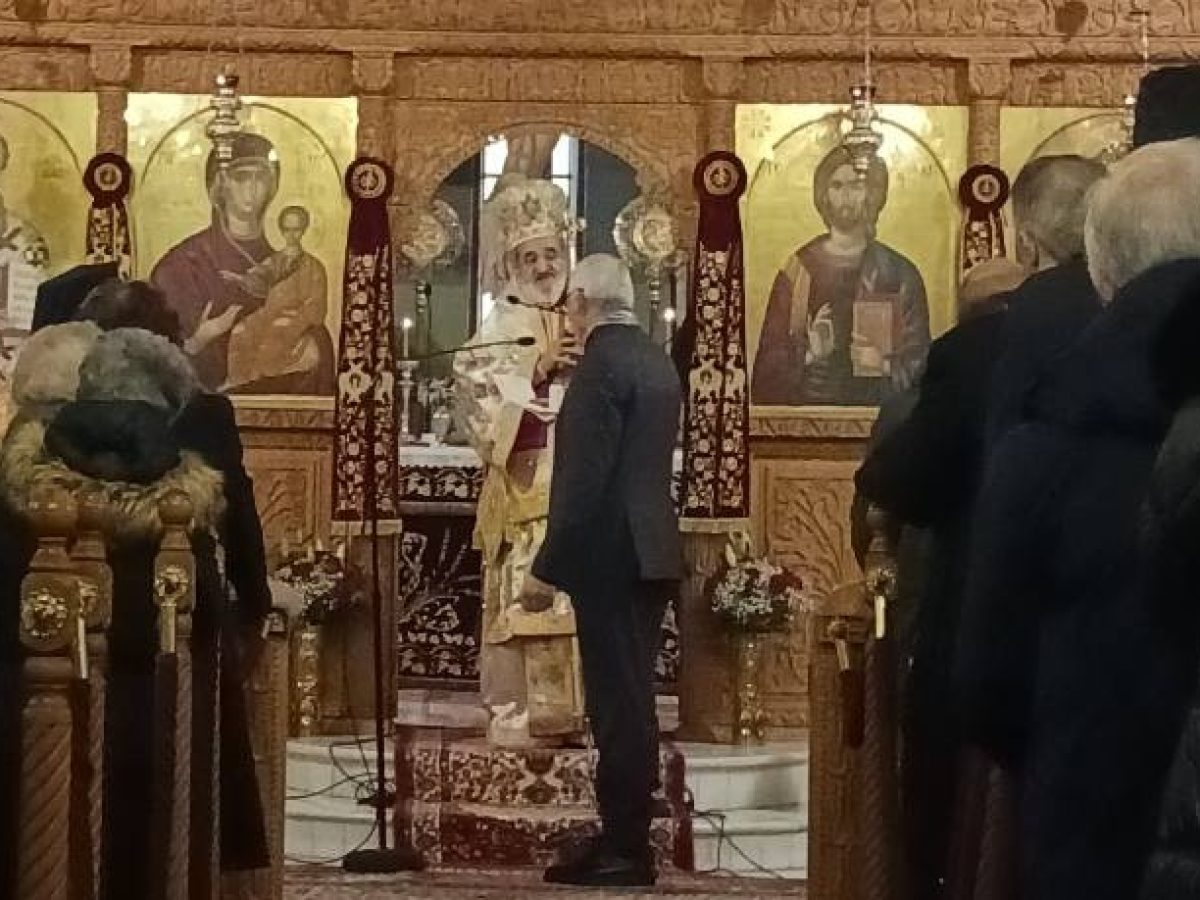 Τιμήθηκε για την προσφορά του στην εκκλησία ο Τρικαλινός επιχειρηματίας Θανάσης Φαλτάκας