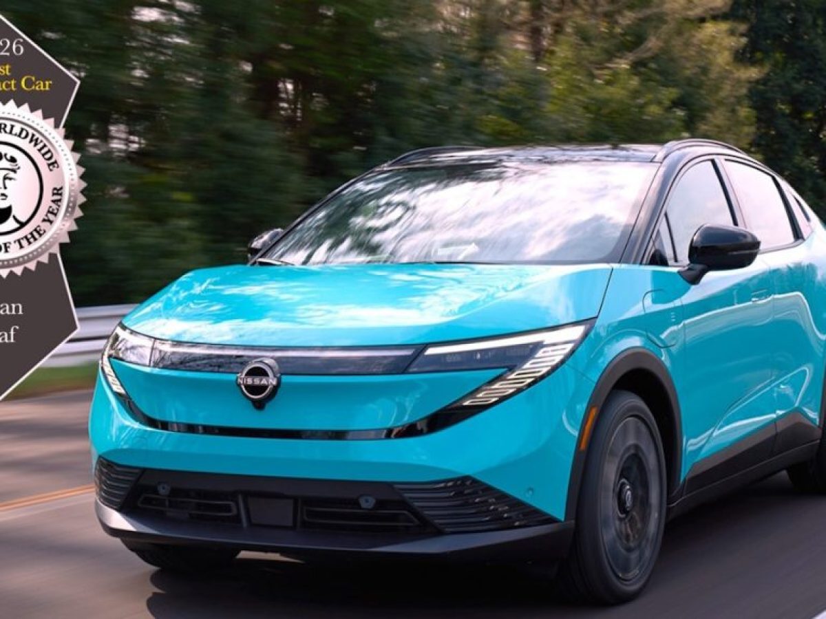 Το Nissan LEAF αναδεικνύεται «World’s Best Compact Car» από τον θεσμό Women’s Worldwide Car of the Year