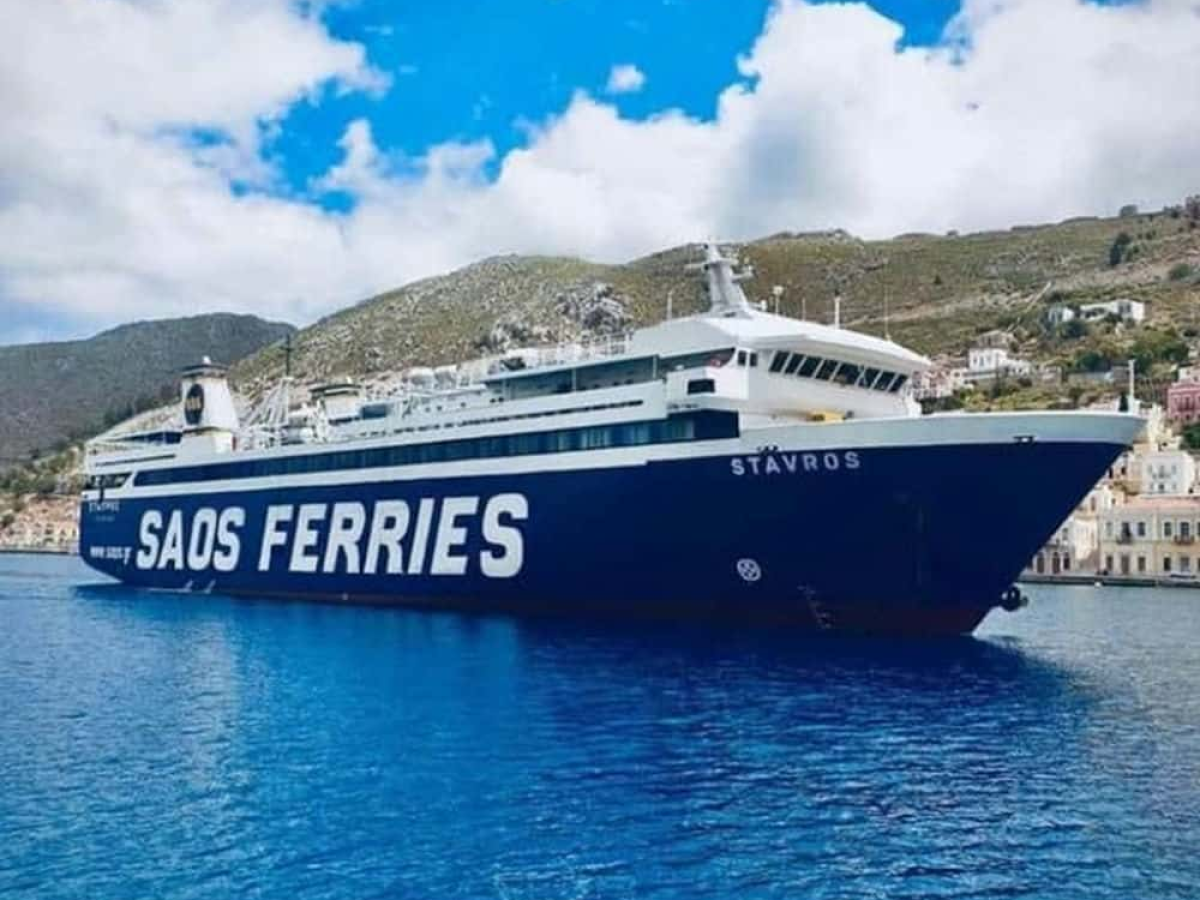 Το σημερινό δρομολόγιο (23/1) του ΕΓ/ΟΓ ΣΤΑΥΡΟΣ από Ρόδο έως Κάλυμνο και επιστροφή,