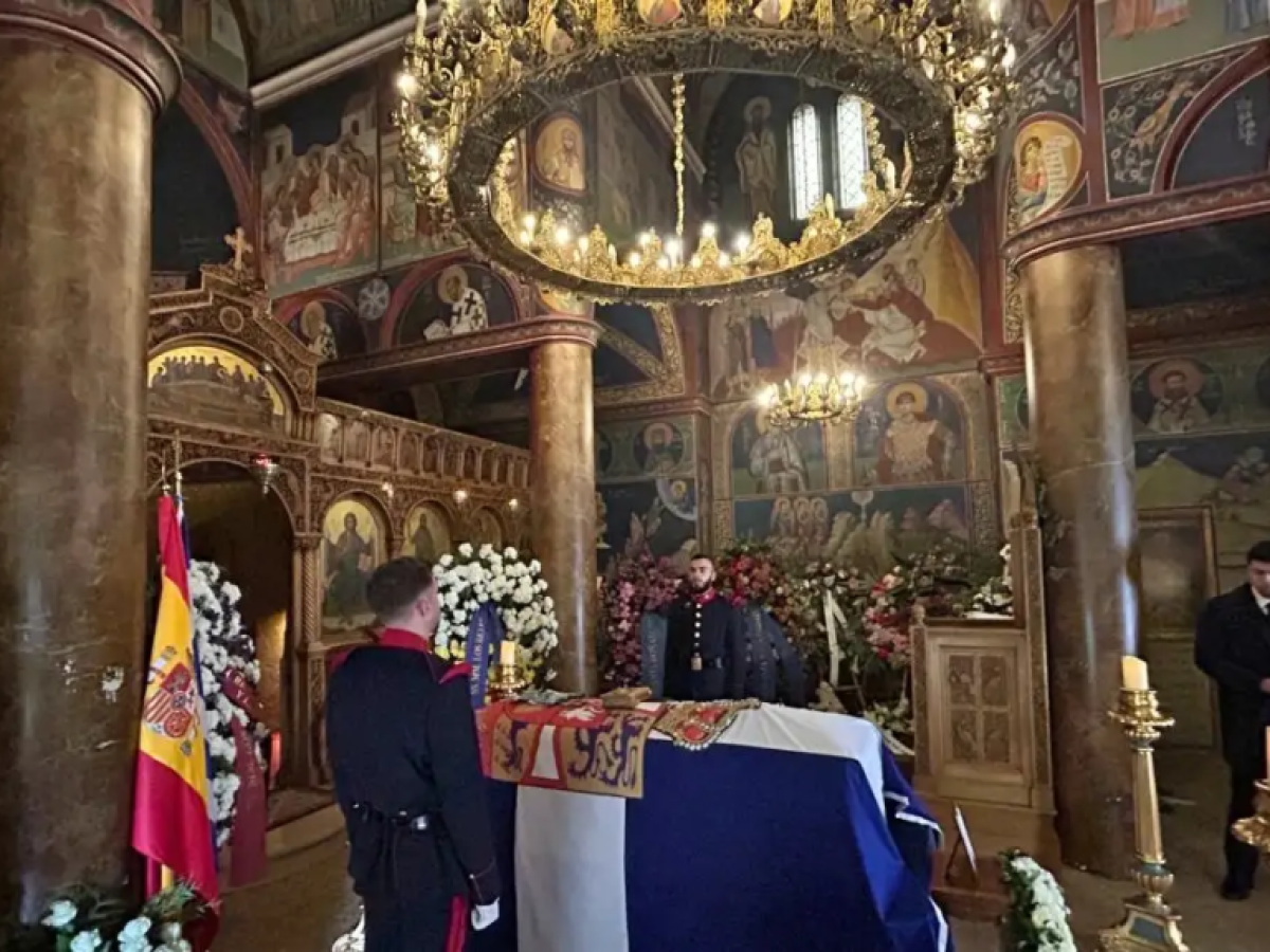 Το τελευταίο αντίο στην πριγκίπισσα Ειρήνη