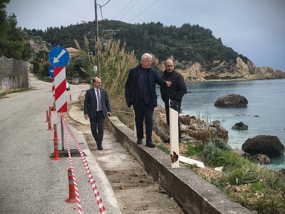 Τριήμερη επίσκεψη Περιφερειάρχη Ιονίων Νήσων, Γιάννη Τρεπεκλή, στη Λευκάδα με αυτοψίες έργων και θεσμικές συναντήσεις