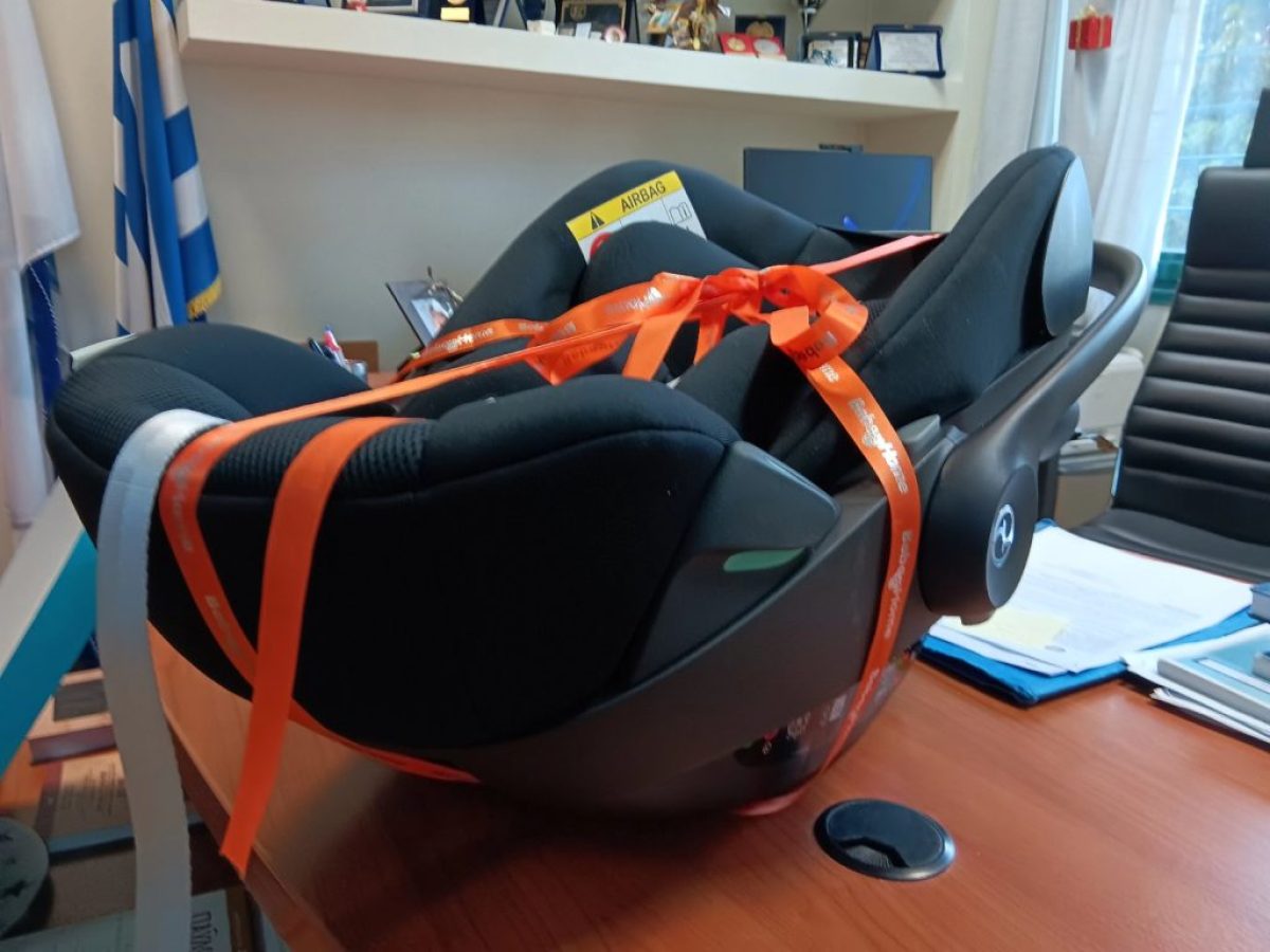 Τροχαία Κοζάνης: Θα δωρίσει παιδικό κάθισμα στο πρώτο παιδί που γεννήθηκε στην πόλη το 2026