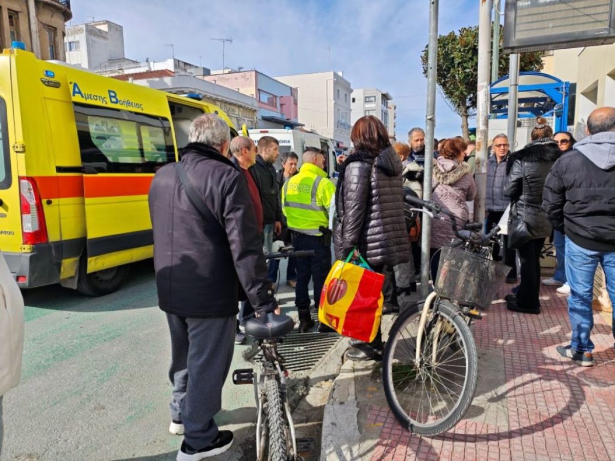 Τροχαίο με παράσυρση γυναίκας στο κέντρο