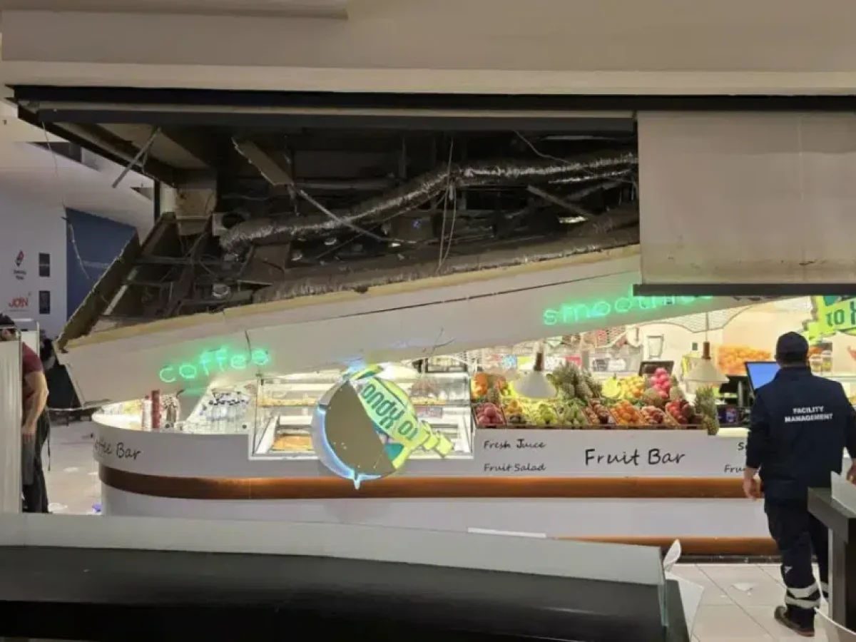 Τρόμος σε πασίγνωστο εμπορικό κέντρο της Ελλάδας γεμάτο κόσμο – Έπεσε η οροφή