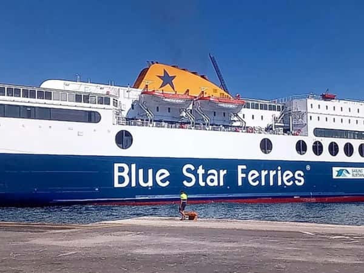 Τροποποίηση δρομολογίων του BLUE STAR 2-Αναχώρηση από Πειραιά την Πέμπτη 22/1 στις 9.00 το πρωί αντί την Τετάρτη