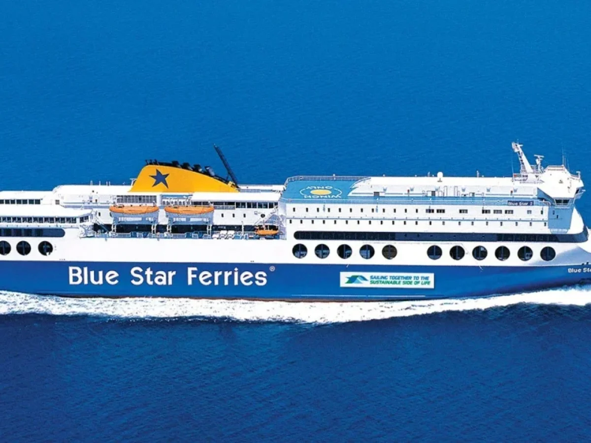 Τροποποίηση δρομολογίου του πλοίου Blue Star 2 λόγω καιρού