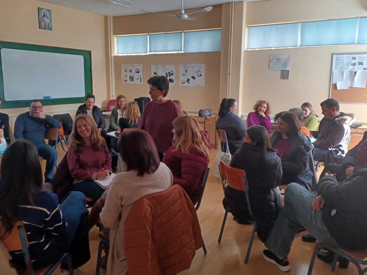 Βιωματική επιμορφωτική δράση στο 7ο Γυμνάσιο Ρόδου από το Κέντρο Πρόληψης των εξαρτήσεων και Προαγωγής της Υγείας «Δίοδος» με θέμα «Διαχείριση περιστατικών στην τάξη»