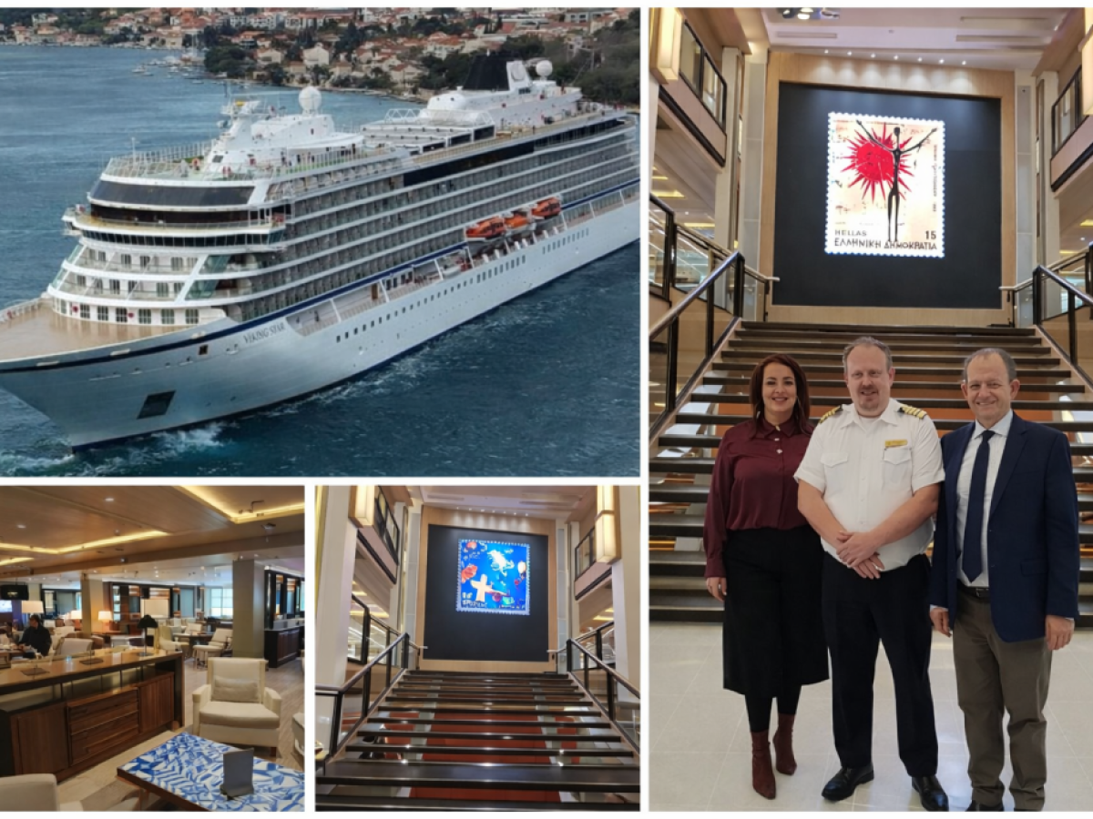 Βόλος: Ποδαρικό σεζόν με το Viking Star για την κρουαζιέρα 2026