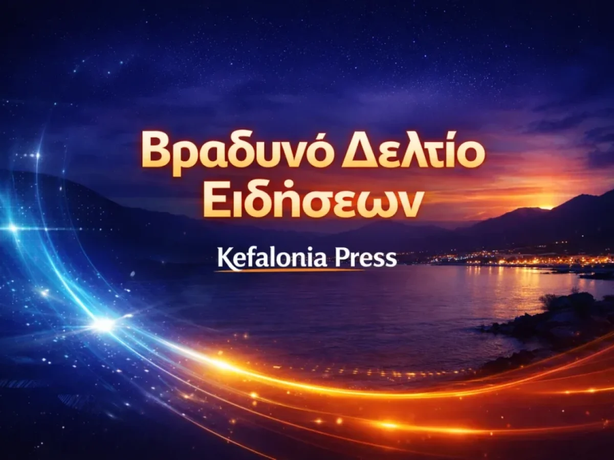 &Beta;&rho;&alpha;&delta;&upsilon;&nu;ό &Delta;&epsilon;&lambda;&tau;ί&omicron; &Epsilon;&iota;&delta;ή&sigma;&epsilon;&omega;&nu; &ndash; 31/12/2025