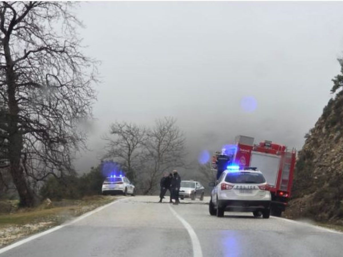 Βροχή, χιόνι και ομίχλη: Προσοχή στην Ε.Ο.  Τρικάλων -Ιωαννίνων