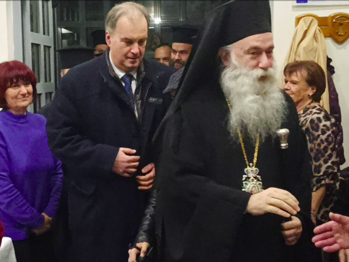 ΞΥΛΟΚΑΣΤΡΟ: Ο νέος μητροπολίτης Κορίνθου ευλόγησε τη βασιλόπιτα… (φωτο)