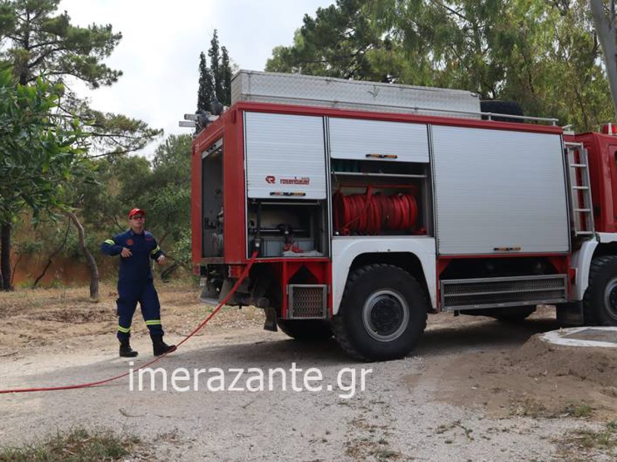 Ζάκυνθος | Πυρκαγιά σε σπίτι στο Γύρι – Κάηκε ολοσχερώς παρά τις προσπάθειες της Πυροσβεστικής
