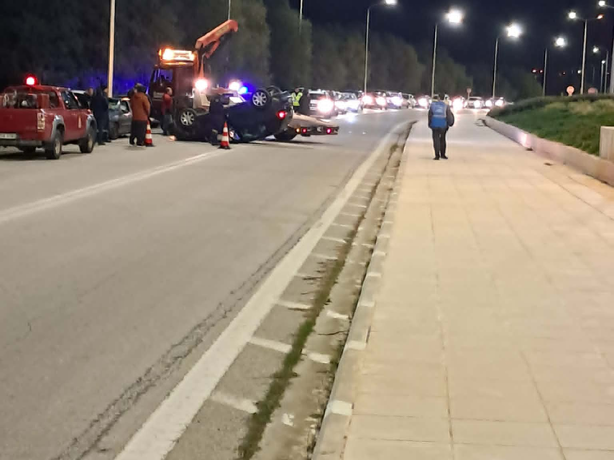 Άγιο είχαν οι οδηγοί στο αεροδρόμιο Μυτιλήνης.ΦΩΤΟ